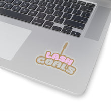 Load image into Gallery viewer, Lash Goals Kiss-Cut Stickers - Chic Stickers