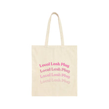 Load image into Gallery viewer, ✨Local Lash Plug Cotton Canvas Tote Bag✨