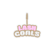 Load image into Gallery viewer, Lash Goals Kiss-Cut Stickers - Chic Stickers